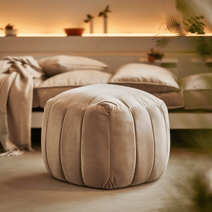 Opvulschuim voor voetenbank