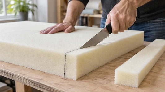 Schuimrubber snijden: zo maak je een nette, rechte snede