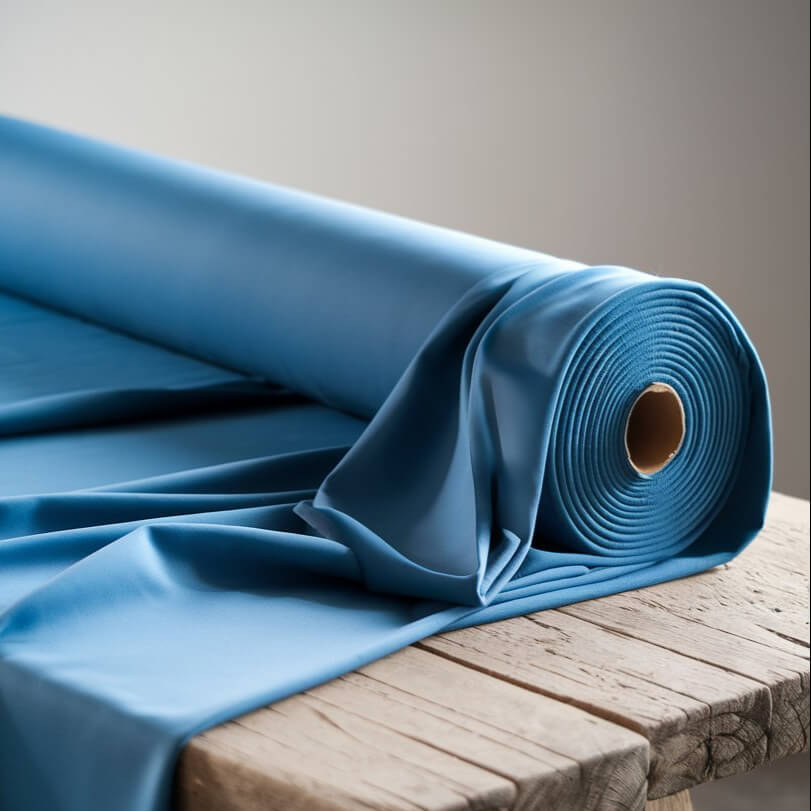 Meubelstof blauw