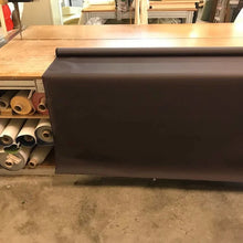 Polyesterdoek donkerbruin outdoor stof