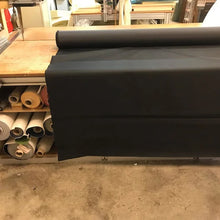 Polyesterdoek zwart outdoor stof